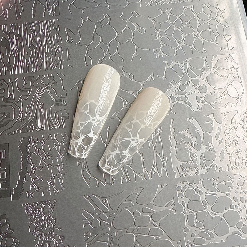 Nail Art Leopard - XMQ لوحات ختم فن الأظافر أدوات