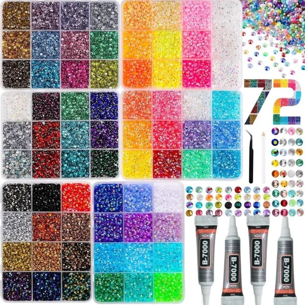 مجموعة أحجار الراين الراتنجية  - مراجعة Nail Art Jelly وسعره