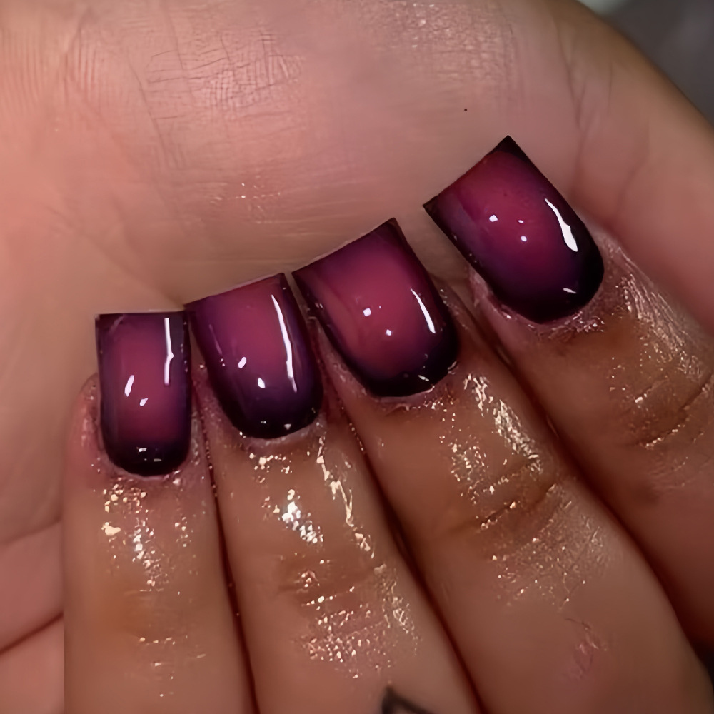 أظافر صناعية قصيرة مربعة الشكل - مراجعة Nail Art Fake وسعره