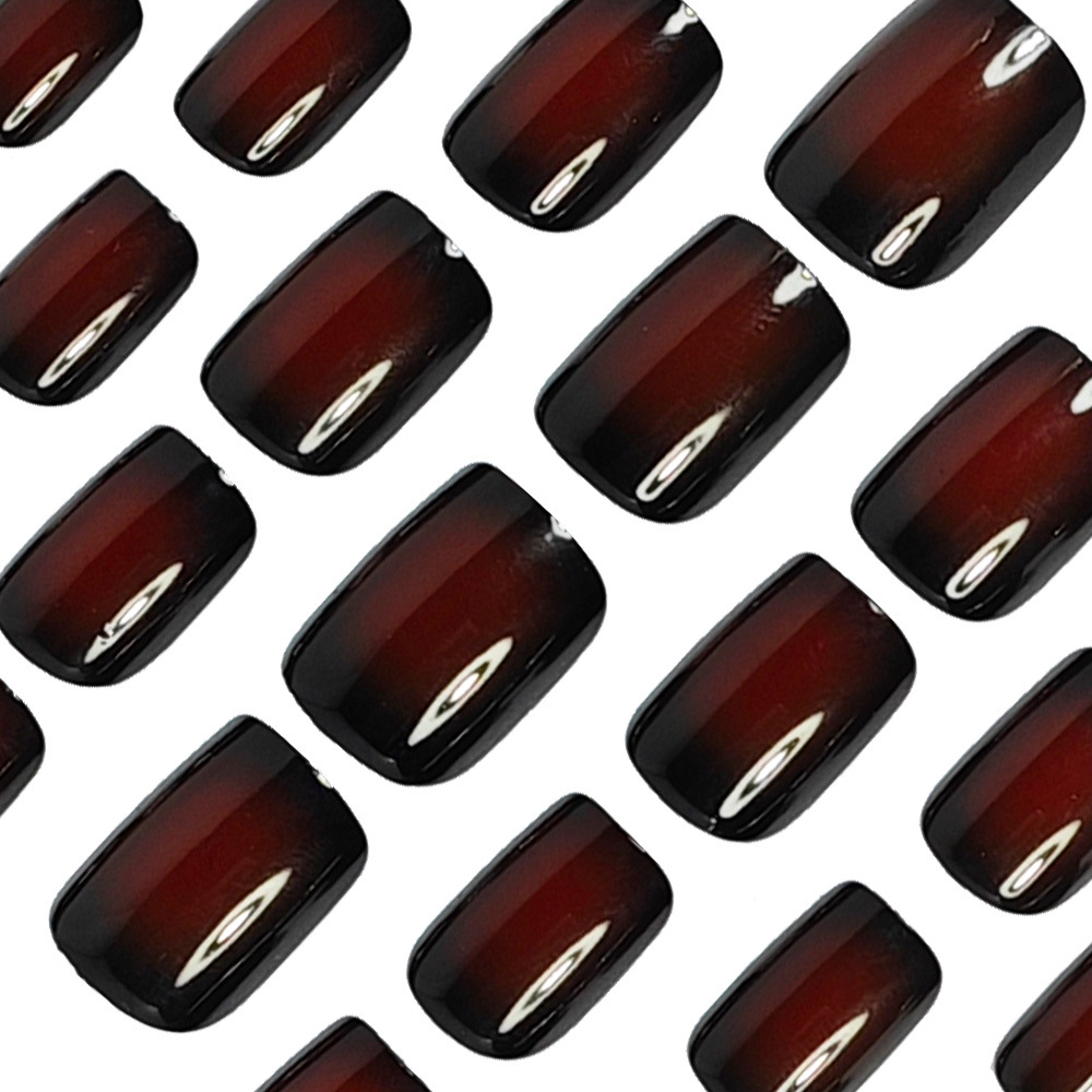 أظافر صناعية قصيرة مربعة الشكل - مراجعة Nail Art Fake وسعره