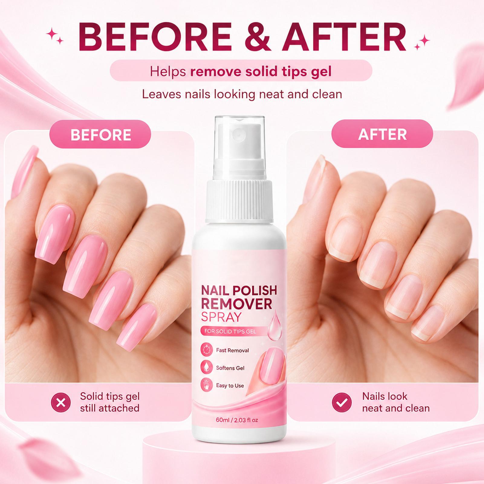 بخاخ مزيل الأظافر 60 مل للأظاف - مراجعة Nail Art Fake وسعره
