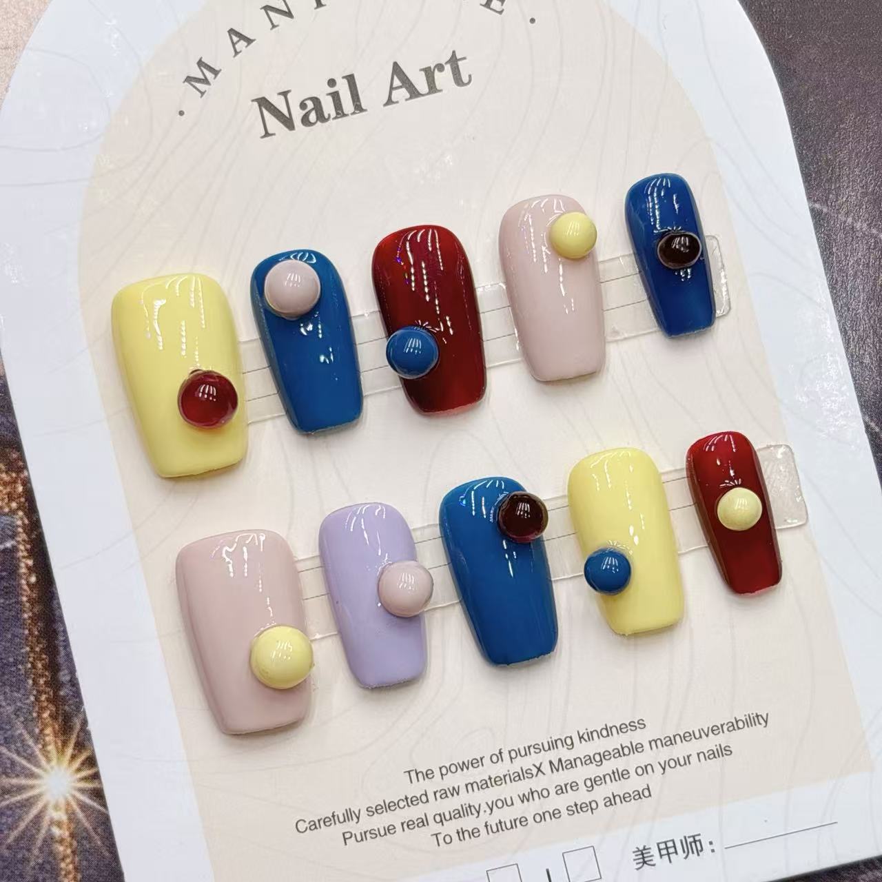 ملون ملون بارد وأنيق قسط الراق - مراجعة Nail Art Fake وسعره