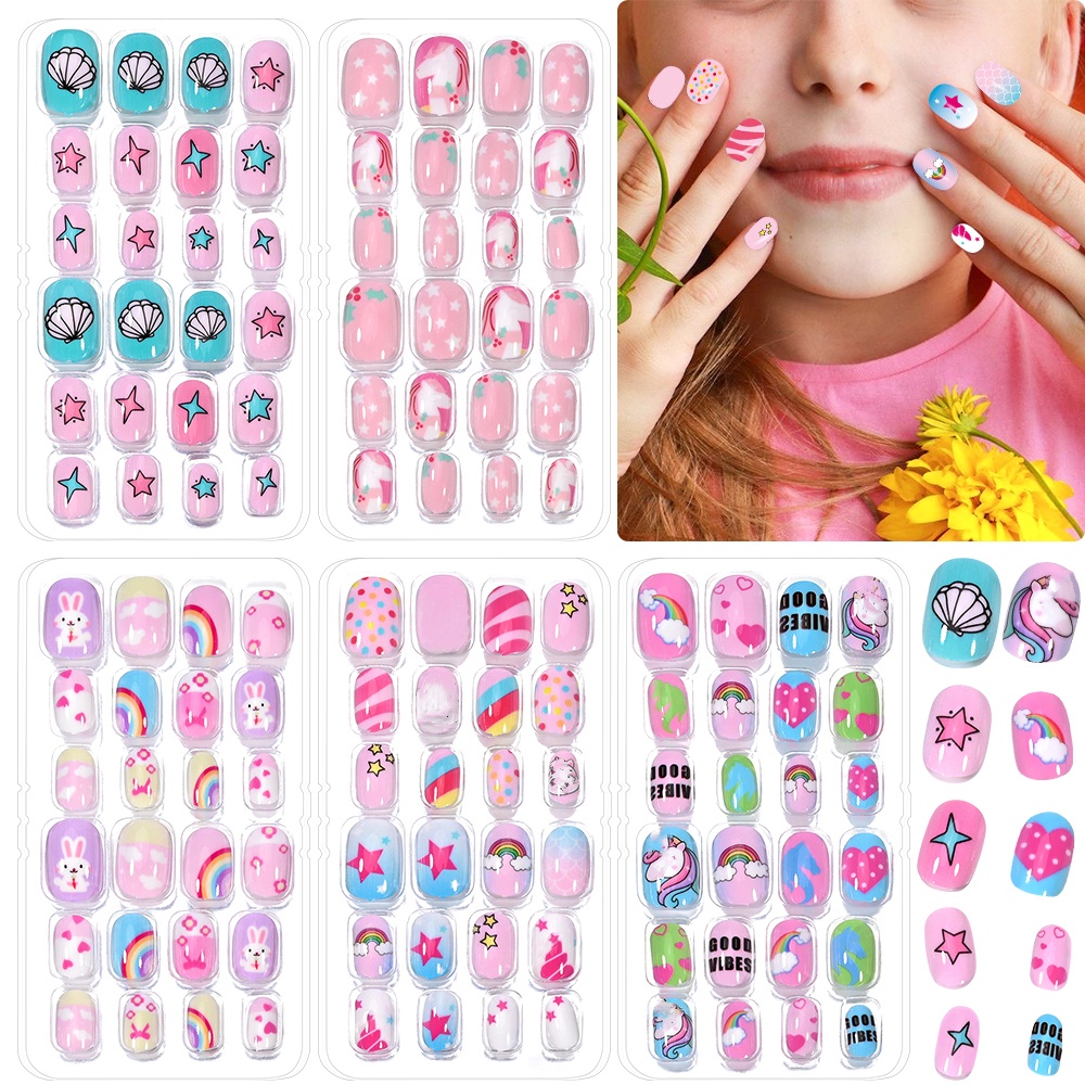 120 قطعة 5 مجموعة كاندي الاطفا - مراجعة Nail Art Y2K وسعره