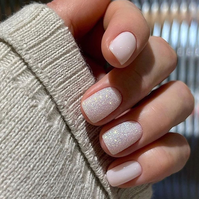 24 قطعة/مجموعة أظافر صناعية قص - مراجعة Nail Art Y2K وسعره